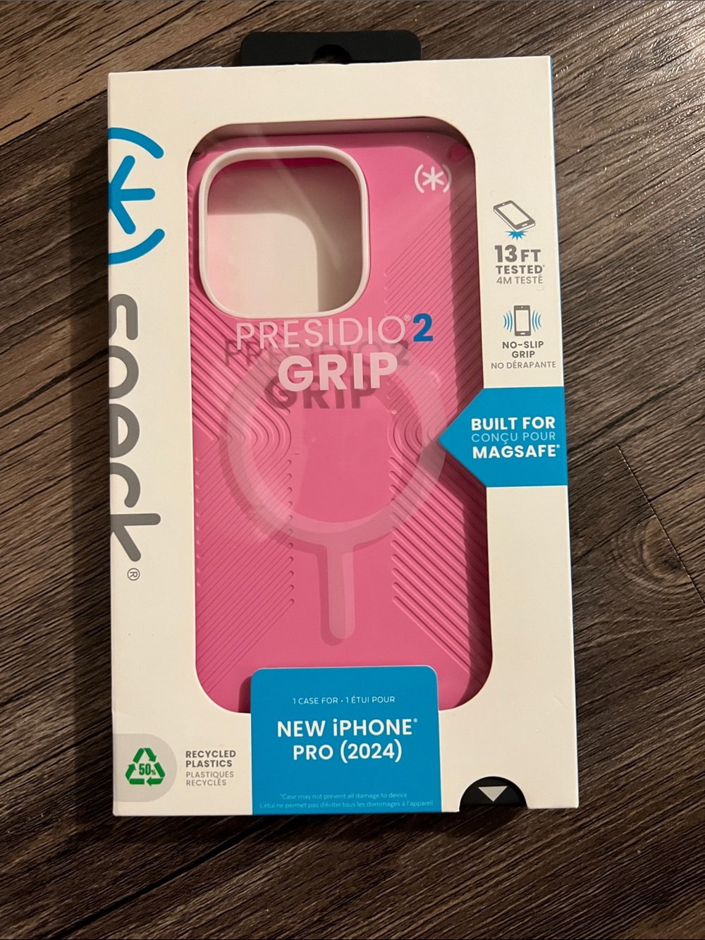 speck Presidio2 Grip Case for New iPhone Pro (2024) - Pink iPhone 16 pro